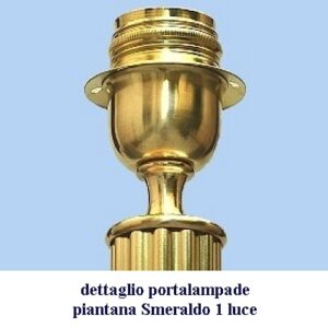 portalampade piantana Smeraldo